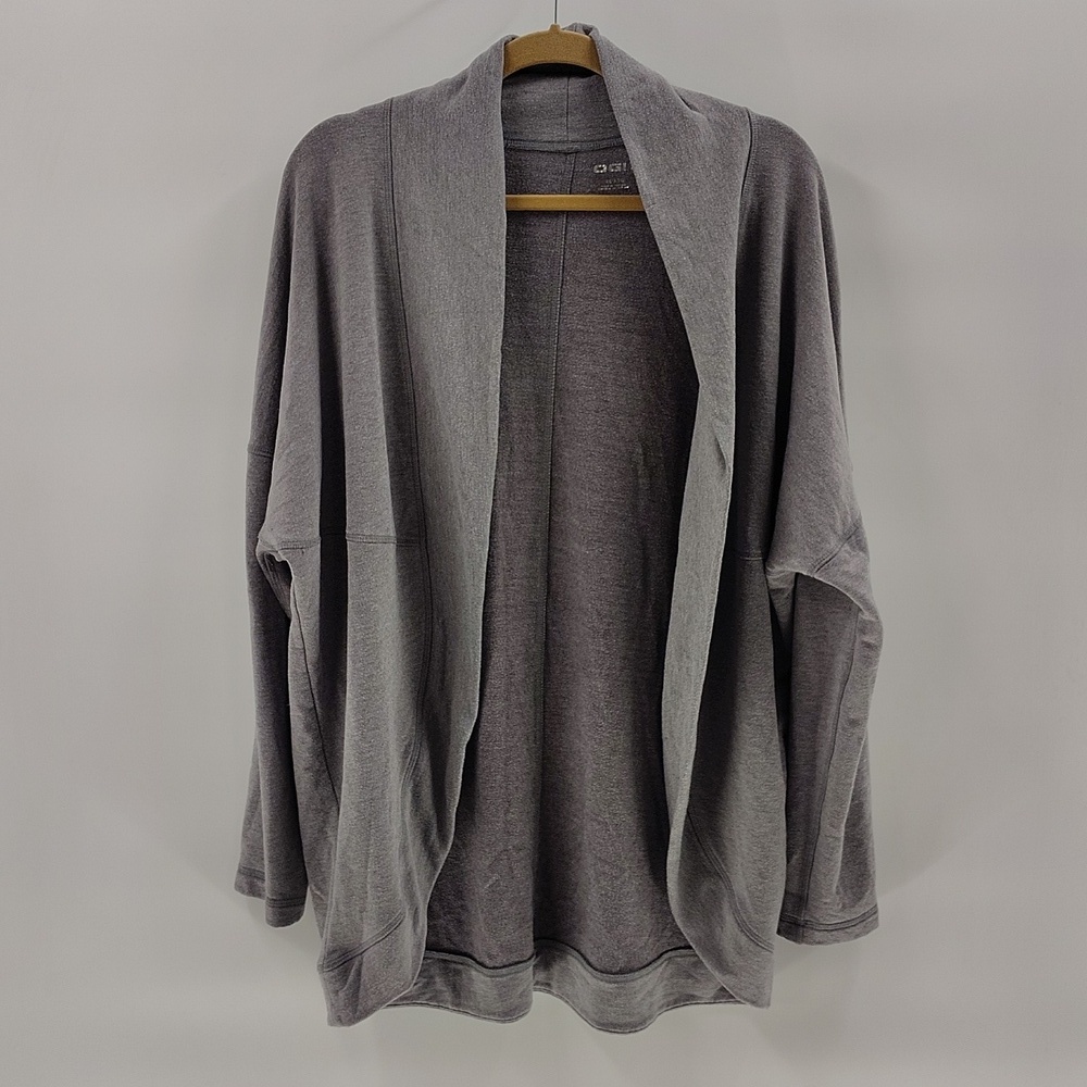 OGIO Open Cardigan XL Gray Luma Cocoon Fleece